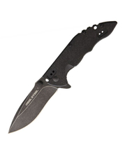 Real Steel E77 celý černý 5111 - KNIFESTOCK