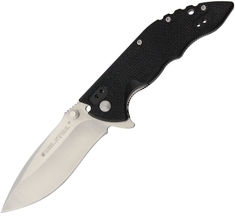 Real Steel E77 černý, stonewashed 5115 - KNIFESTOCK
