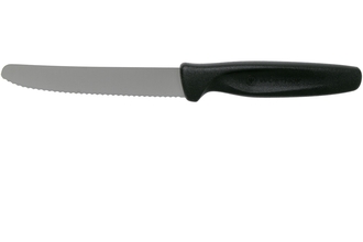 WUSTHOF universeel gekarteld 10cm, zwart 1145300410 - KNIFESTOCK