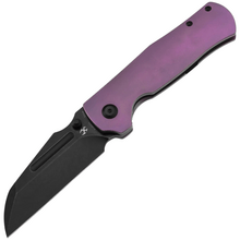 Kansept Dreadnaught Blackwash CPM S35VN, Lila Anodiserad Ti - KNIFESTOCK