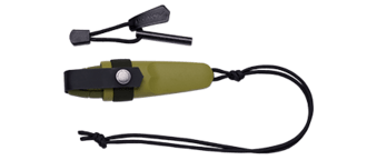 Morakniv Eldris Nekmes Groen, met Vuurstarter Kit Roestvrij 1St/Doos 12862 - KNIFESTOCK