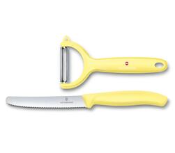 VICTORINOX zúbkovaný nôž a škrabka 2ks 6.7116.23L82 - KNIFESTOCK