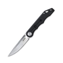 KUBEY Mizo Liner Lock Front Flipper Zavírací Nůž Černá Rukojeť G10 KU2101A - KNIFESTOCK