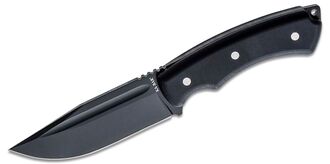 KA-BAR IFB Drop Point, Lama Nera, Manico in G10 Nero, Fodero Compatibile MOLLE KB-5350 - KNIFESTOCK