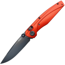 ANV Knives A100-BB, DLC Elmax, Red / A-lock ANVA100-032 - KNIFESTOCK