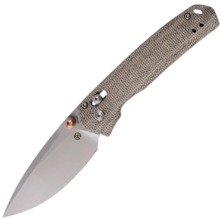 Vosteed Mini Psyop Elmax Bead Blast Stonewash Green Norplex UltreX™ Micarta A230 - KNIFESTOCK