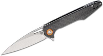 Artisan Archaeo D2/Fibre de Carbone Noir 1821PS-CF - KNIFESTOCK