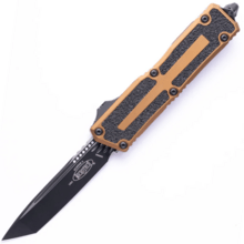 Microtech SCARAB II GEN III T/E BLACK STANDARD TAN 1279-1TA - KNIFESTOCK