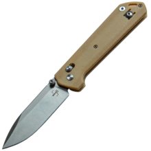 KNFS Böker Plus Kihon Satin, Nature Micarta, 14C28N, KNFS Exclusive, Limited Edition 200pcs - KNIFESTOCK