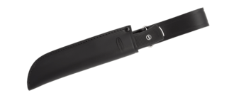 Fallkniven F1eo Messeretui Leder Schwarz - KNIFESTOCK