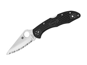 Spyderco C11SBK Delica 4 Lightweight Black - KNIFESTOCK
