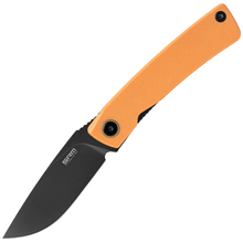 SRM Air 14C28N Orange G10 Linerlock 105M-GJ - KNIFESTOCK