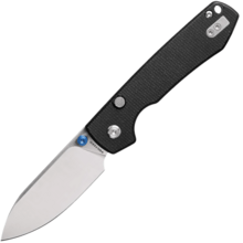 Vosteed Raccoon(Top Liner Lock) 14C28N Satin Black Micarta A2903 - KNIFESTOCK