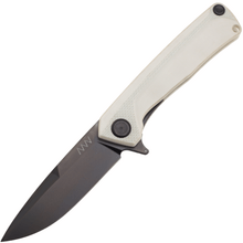 ANV KNIVES Z100 BB DLC Black / Plain edge, G10 White / Liner Lock ANVZ100-068 - KNIFESTOCK