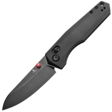 TENABLE KNIVES Beaver Blackwash Nitro-V 0.125''/3.2mm Black Anodized Aluminum T1105V5 - KNIFESTOCK