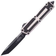 Microtech SCARAB II GEN III T/E BLACK STANDARD NATURAL CLEAR 1279-1NC - KNIFESTOCK