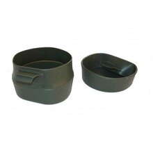 Mil-Tec FOLD-A-CUP PIEGHEVOLE oliva 600ml. 14605301 - KNIFESTOCK