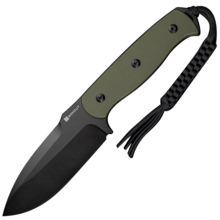 Sencut Toxodon SENCUT OD Green G10 Handle Black 9Cr18MoV Blade w kydex sheath S24036-2 - KNIFESTOCK