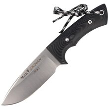 MUELA lame full tang de 150 mm traitement CRYO-T, micarta canvas NOIR GAVILAN-M - KNIFESTOCK