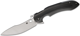Spyderco C237GP Tropen G-10 Black Emerson Opener - KNIFESTOCK