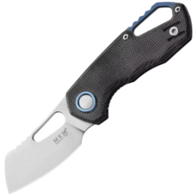 MKM ISONZO M390 Black canvas micarta BÖHLER M390 MK FX03M-2BC - KNIFESTOCK