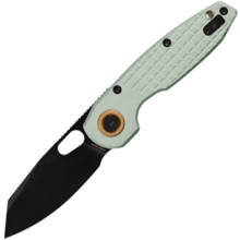 Vosteed Ankylo 154CM Fekete Stonewash Zöld Alumínium A1907 - KNIFESTOCK