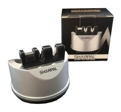Sharpal Knife & Scissors Sharpener with Suction Cup 191H - KNIFESTOCK