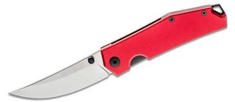 GIANT MOUSE ACE Clyde, (NOUVEAU) Aluminium Rouge avec entretoise arrière et ergot de pouce en Alu No - KNIFESTOCK
