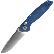 Vosteed Corsair Nitro-V Satin Blue Micarta CS29NWML - KNIFESTOCK