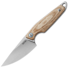 MKM MAKRO1 Natural canvas Micarta BÖHLER M390 - DROP POINT MK MA01-NC - KNIFESTOCK