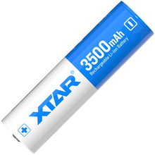 Xtar 18650 3500mAh-XTAR 3500mAh 18650 rechargeable battery - KNIFESTOCK