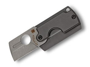 Spyderco C188ALP Dog Tag Folder Gen4 Aluminum Slip Joint - KNIFESTOCK