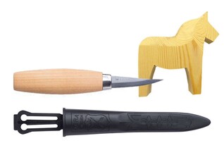 Morakniv Woodcarving Kit - Vyřezávací nůž a dřevěný kůň 12670 - KNIFESTOCK