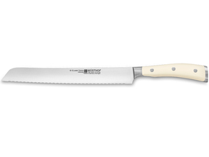 WUSTHOF nůž CLASSIC IKON CREME na chléb 23 cm - KNIFESTOCK