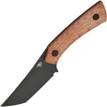 Bestech Knives STEP Black stonewash D2 Micarta Brown BFK06D - KNIFESTOCK