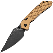Tenable Knives Fenrir Blackwash Nitro V, Bronsanodiserad Aluminium+ Fiskfjäll - KNIFESTOCK