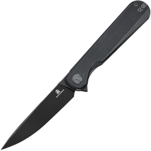 Bestechman FLICK-Black Stonewash-D2-G10-Black BMK13H - KNIFESTOCK
