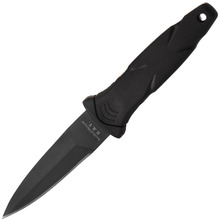 Smith and Wesson Czarny Nóż Boot z Fałszywą Krawędzią - KNIFESTOCK