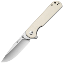 Sencut Aetheris Ivory G10 HandleSatin Finished 9Cr18MoV BladeLiner Lock - KNIFESTOCK
