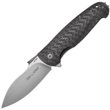 Viper ITALO Drop Point Satin M390, Carbon fiber, titanium V5944FC - KNIFESTOCK