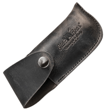 Old Bear sheath in GREASED leather, ,color anthracite (suitable for "L" and "XL" sizes) FO.9300/16_D - KNIFESTOCK