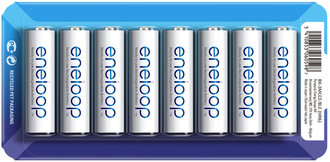 Panasonic Eneloop AA 8st 3MCCE/8LE - KNIFESTOCK