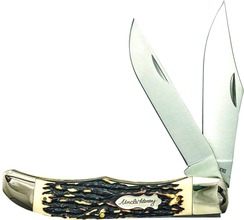 Cuțit pliabil Schrade Uncle Henry cu teacă din piele. Oțel 7Cr17MoV. - KNIFESTOCK