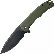 CIVIVI Praxis Black Stonewashed/G10 OD Green C803F - KNIFESTOCK