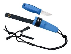 Morakniv Eldris Nekmes Blauw, met Vuurstarter Kit 12551 - KNIFESTOCK