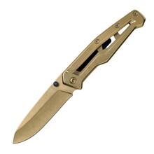 GERBER Paralite Framelock Champagne/Albastru G3624 - KNIFESTOCK