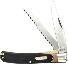 Schrade Old Timer OT Buzz Saw Trapper 4 - KNIFESTOCK