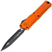 Microtech COMBAT TROODON GEN III D/E BLACK STANDARD ORANGE 1142-1OR - KNIFESTOCK