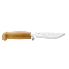 Marttiini Marttiini-Finnenmesser, Skinner penge, rozsdamentes, nyírfa, bőrtok 184511 - KNIFESTOCK