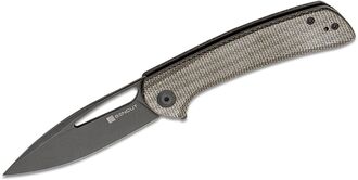 SENCUT Honoris Mörkgrön Micarta/Svart Stonewashed 9Cr18MoV SA07B - KNIFESTOCK